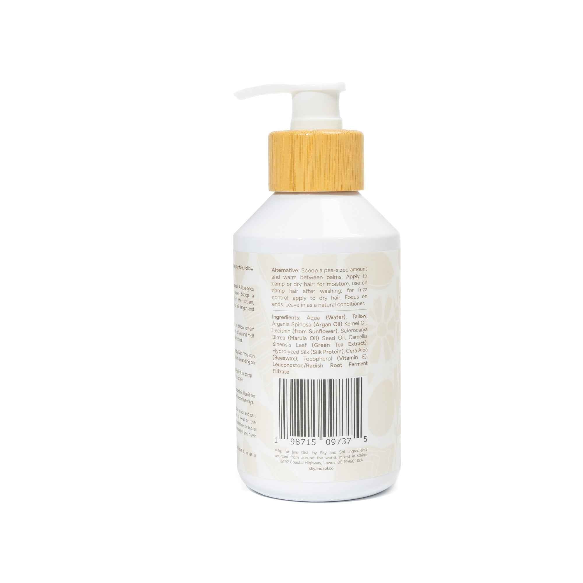Tallow Leave-In Hair Cream