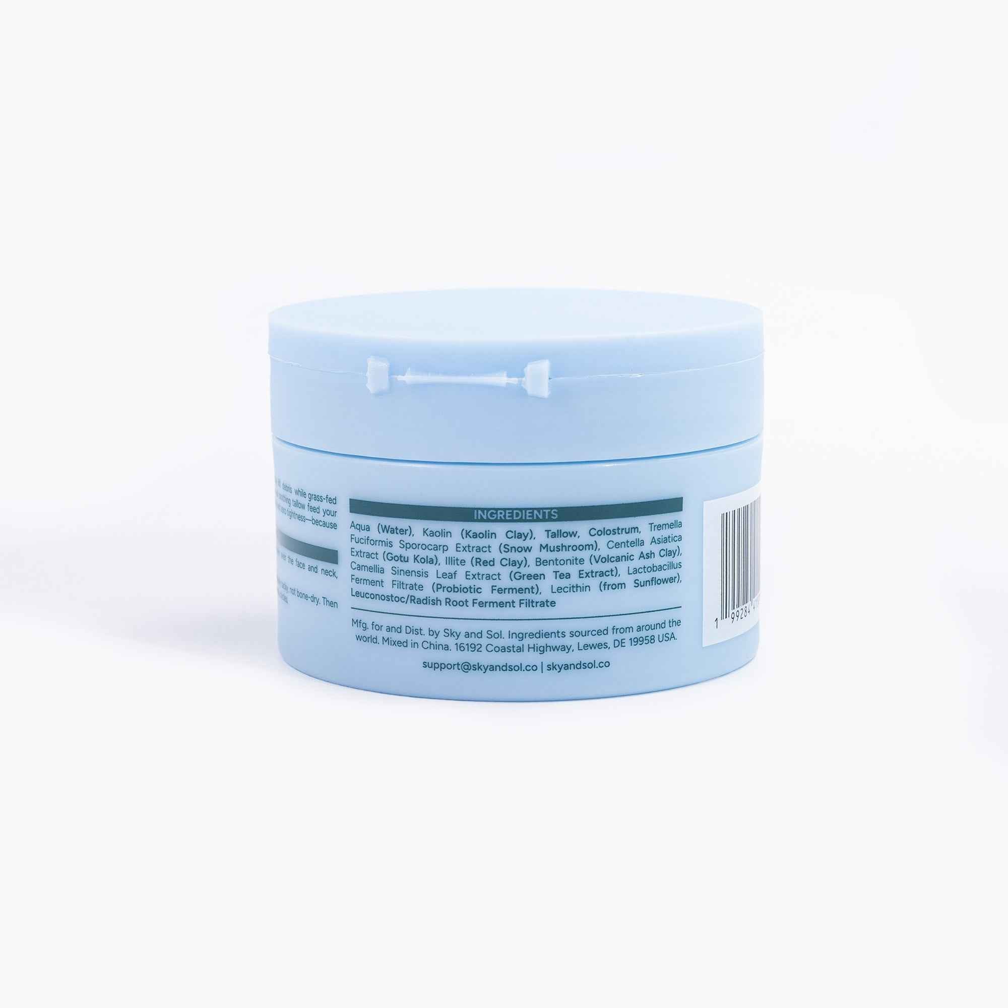 Sky and Sol Colostrum Clay Mask