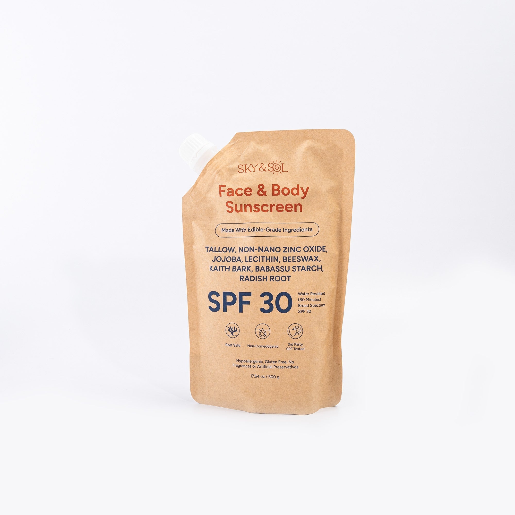Sky and Sol Everyday Sunscreen SPF 30 - 500g