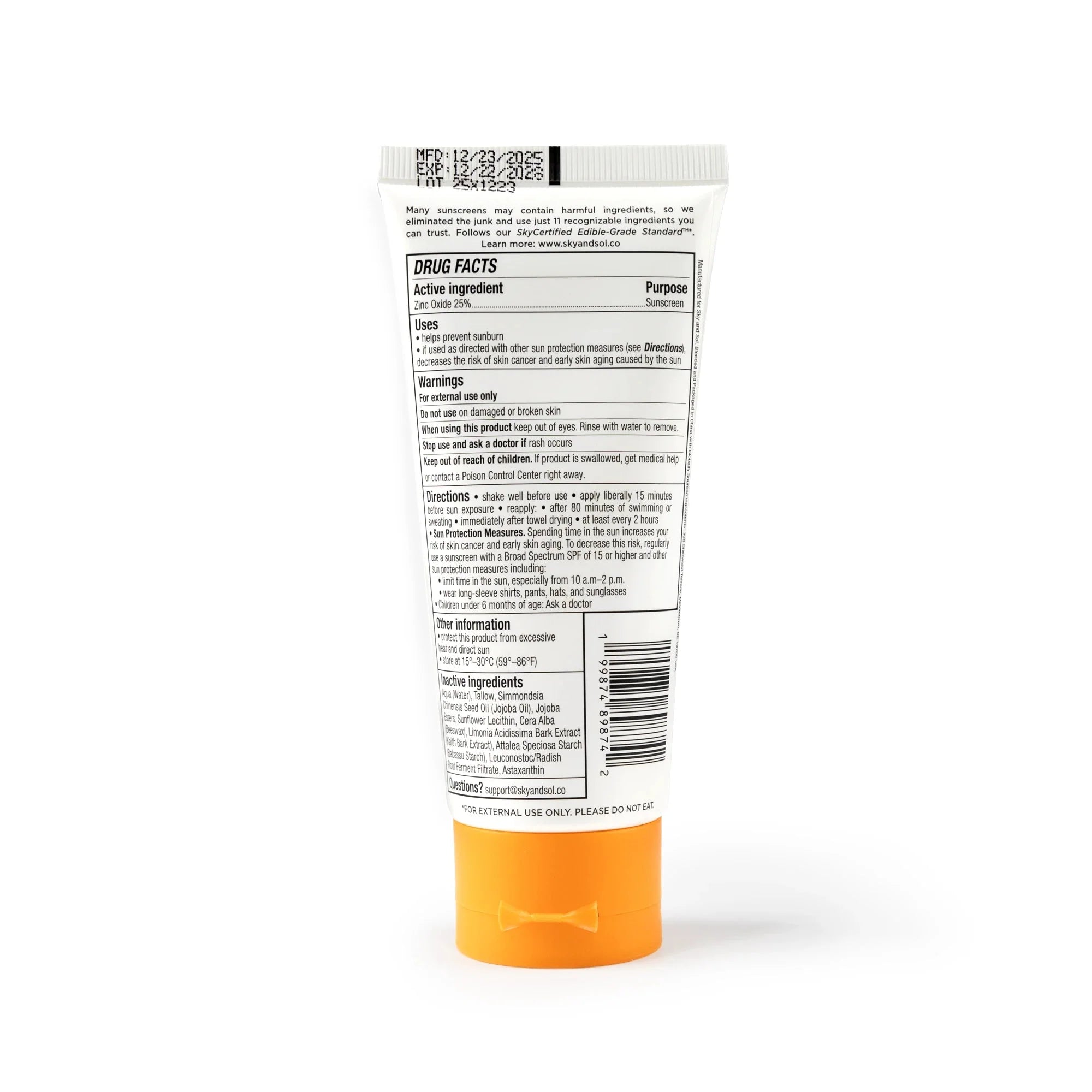 Sky and Sol Kids and Babies Sunscreen