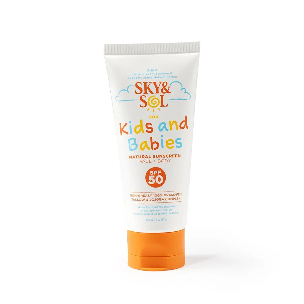 Sky and Sol Kids and Babies Sunscreen