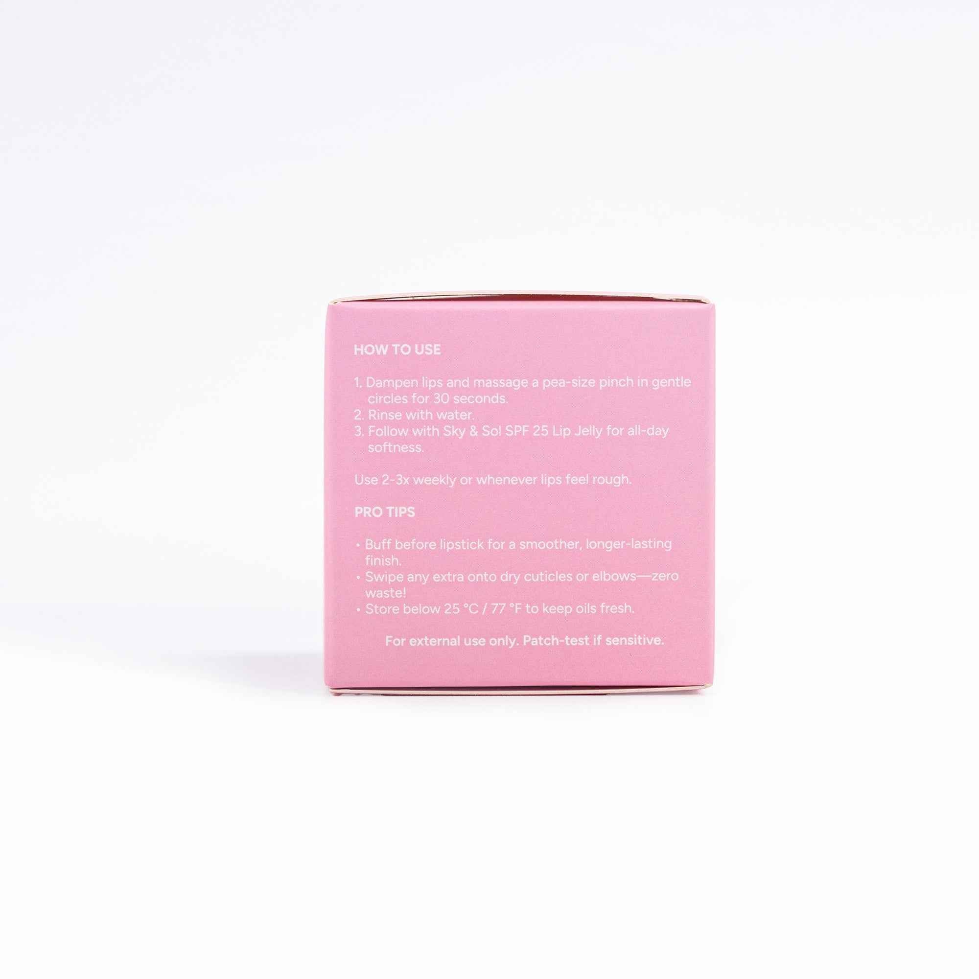 Sky and Sol Lip Scrub