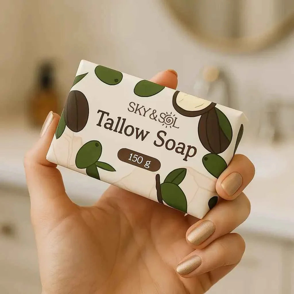 Sky and Sol Tallow Soap (Pack of 3) (INT)